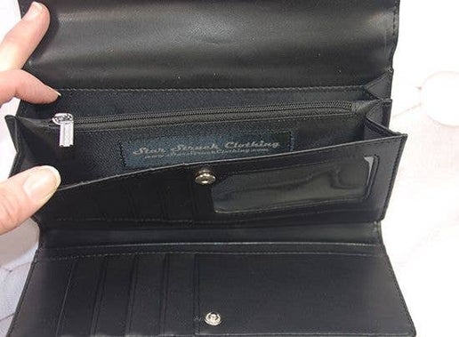 Tri-Fold Wallet - Matte Black