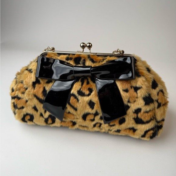 Pinup Couture Leopard Print Purse