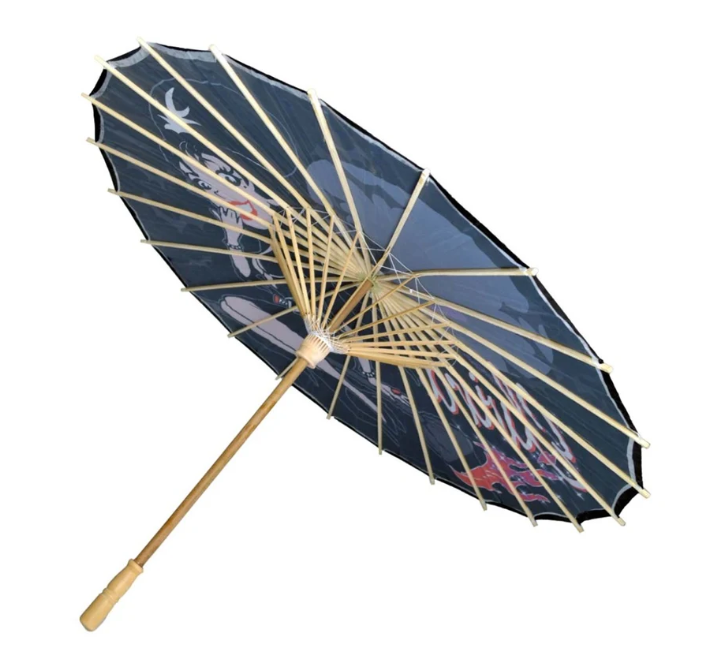 Elvira Bewitched Fabric Parasol