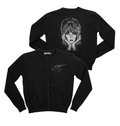 Elvira Rhinestone Portrait Cardigan
