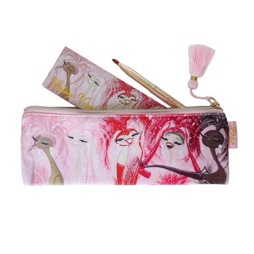 Showgirl On The Go-Go Makeup Pouch