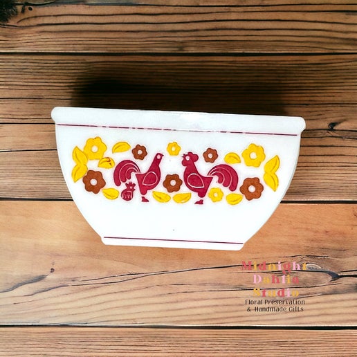 Vintage Pyrex-Inspired Fridge Magnet