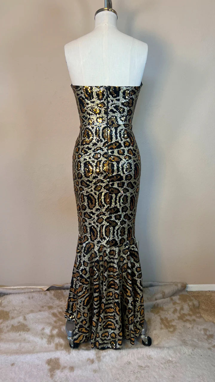 Golden Goddess Dress