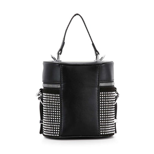 Petite Rhinestone Cylindrical Evening Bag