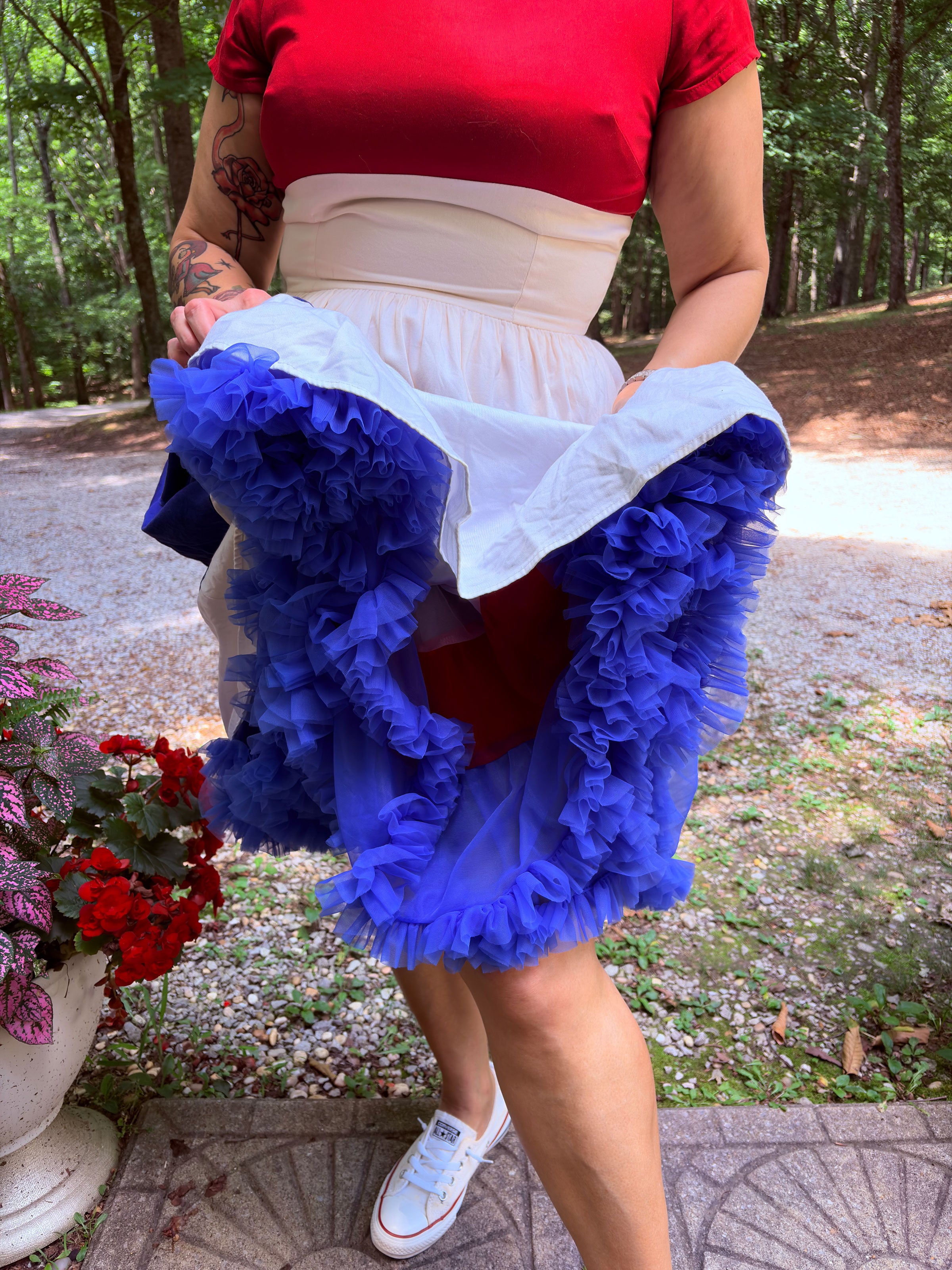 Americana Tiered Petticoat