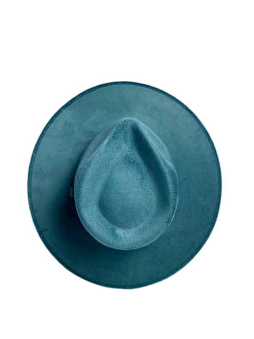 Vegan Suede Teardrop Hat