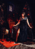 The Villainess Velvet Gown